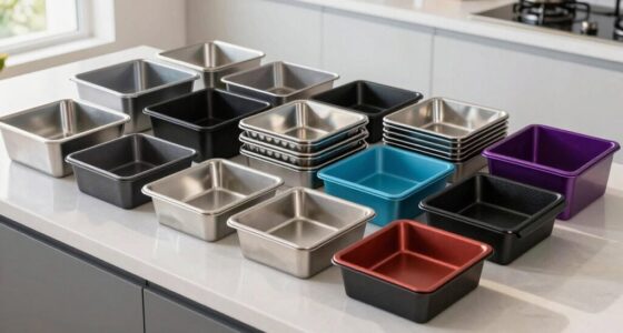 top square baking pan sets