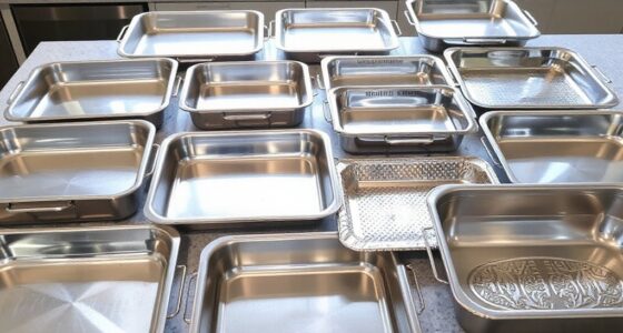 top stainless steel dessert roasters