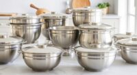 top stainless steel mixing bowls