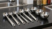 top stainless steel scoop sets