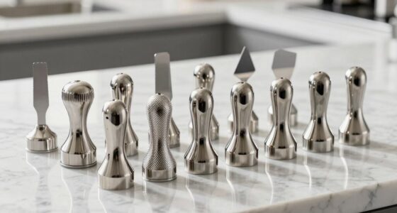 top stainless steel smoothing sets