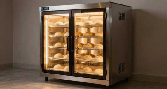 top temperature controlled bread proofers