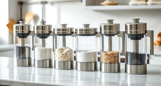 top vacuum canisters for bakers