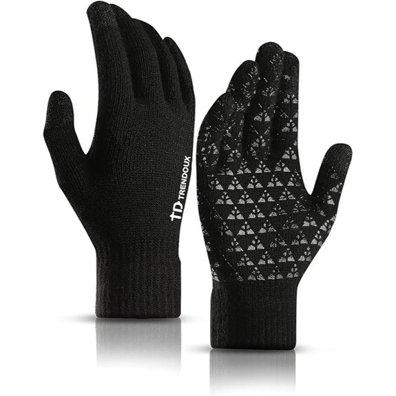 TrendoLux Touch Screen Winter Gloves for Men Women