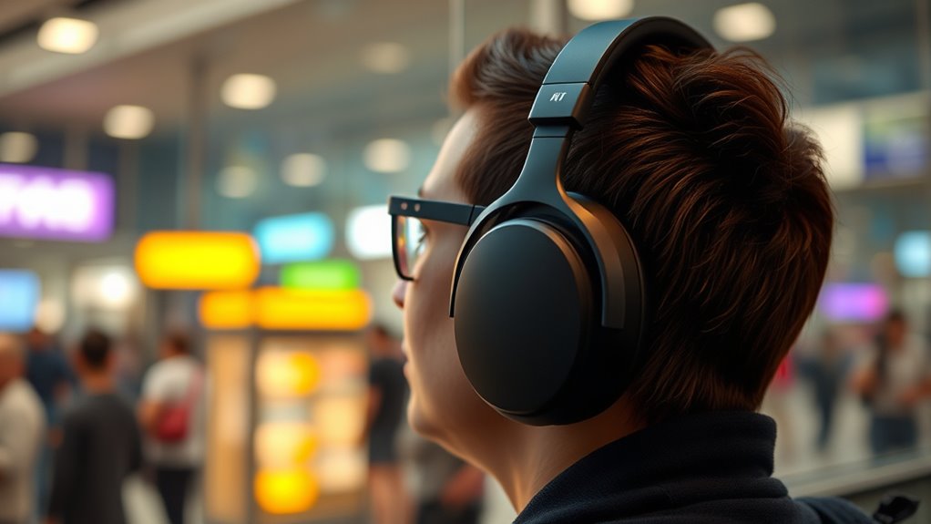 travel noise canceling headphone factors