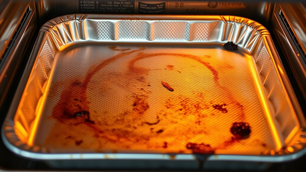 tray material influences heat distribution