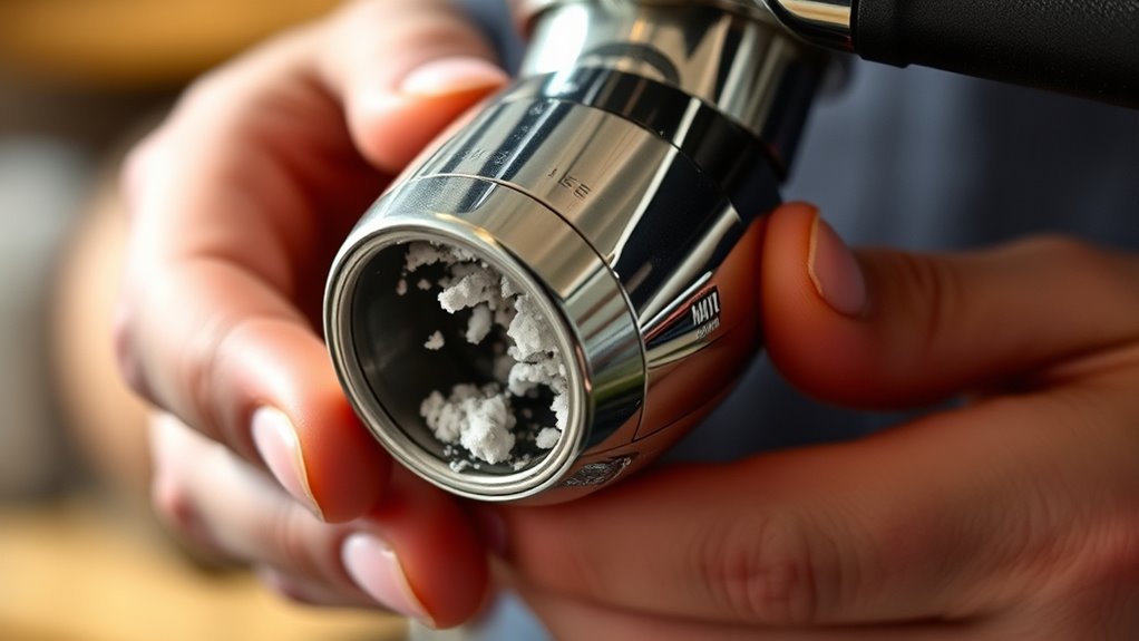 turn off descaling rinse follow