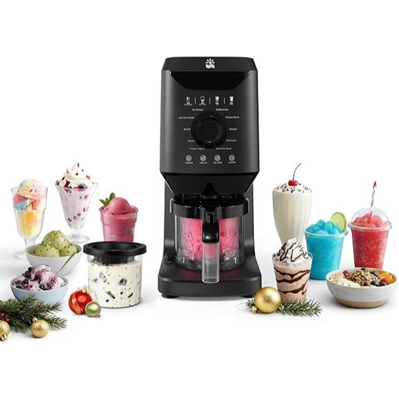 12-in-1 Ice Cream Maker with Self-Cleaning