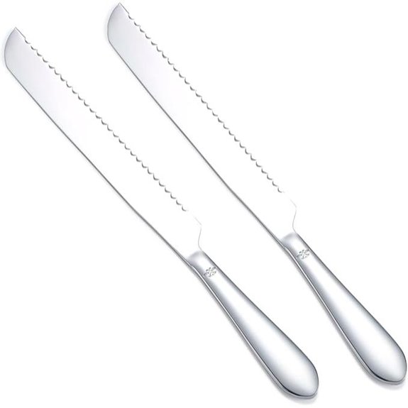 13-Inch Serrated Bread Knives 2-Pack