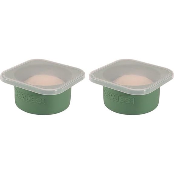500ml Pizza Dough Proofing Containers (2 Pack)