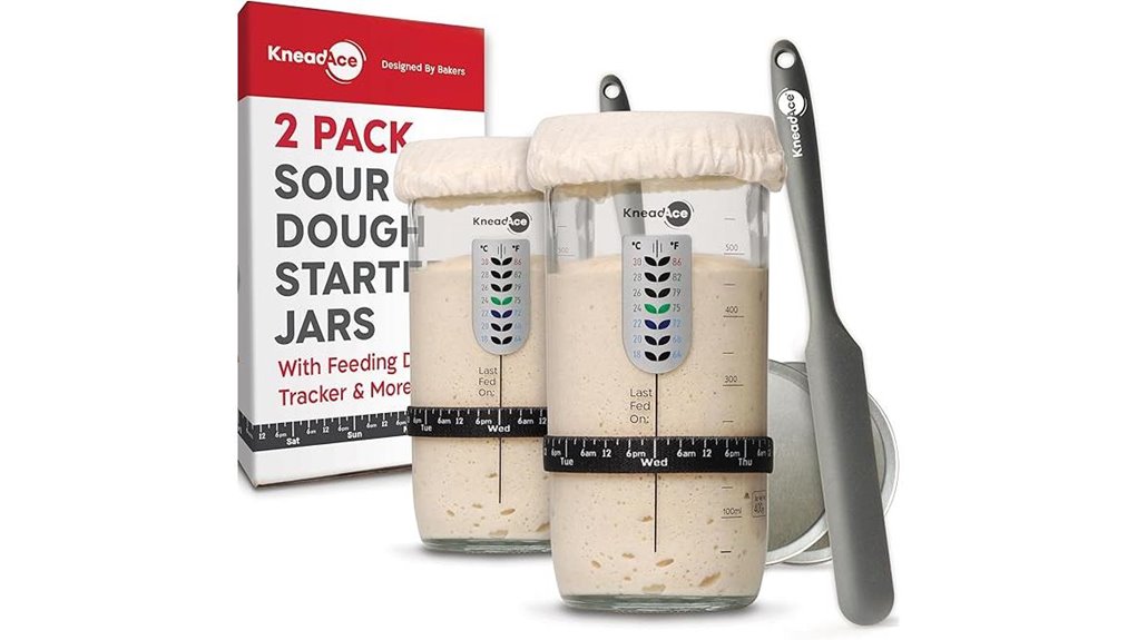 two jar sourdough starter