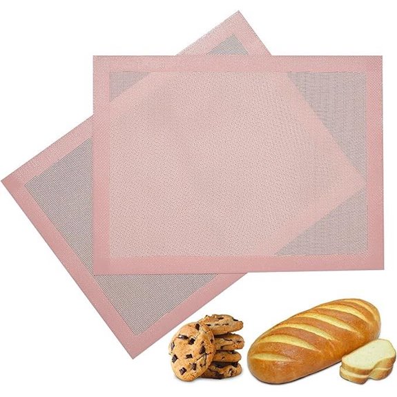 Perforated Silicone Baking Mats 2-Pack