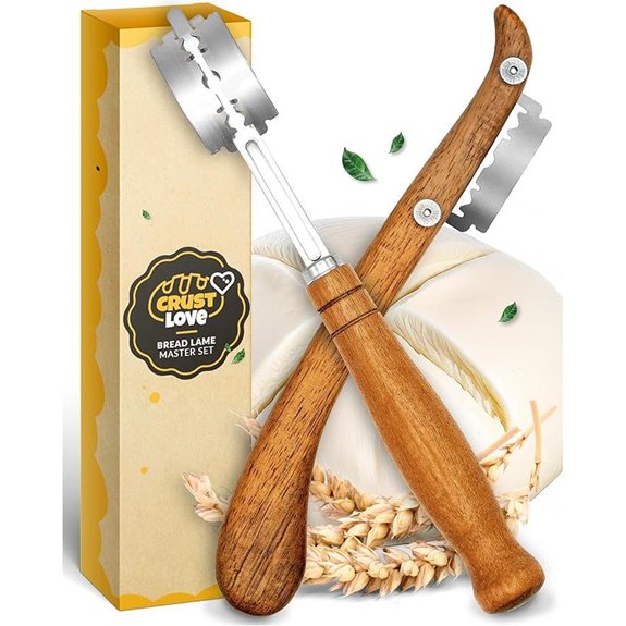2pcs Bread Lame Set with Blades for Baking
