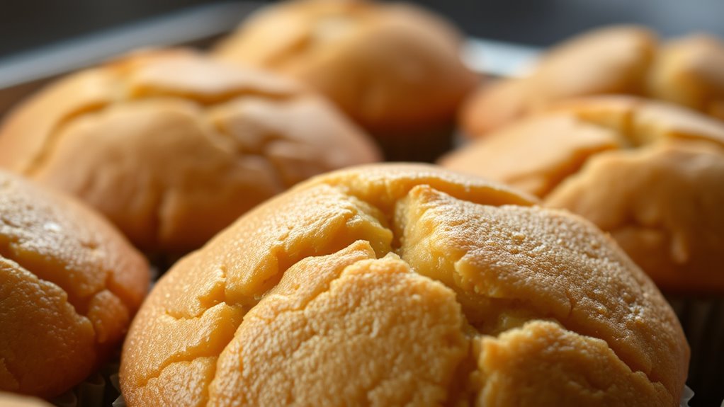 undercooked or dense muffins