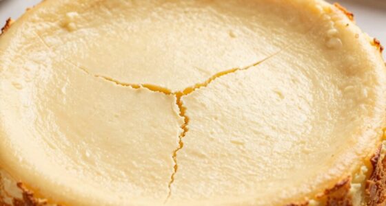 uneven baking causes cracks