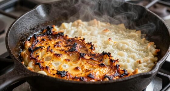 uneven heating causes browning