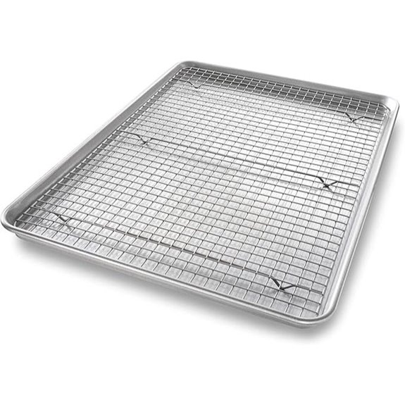 USA Pan XL Baking Sheet & Cooling Rack Set