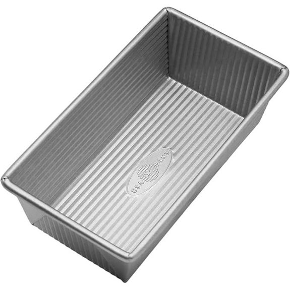 USA Pan Nonstick Standard Bread Loaf Pan 1 Pound Aluminized Steel