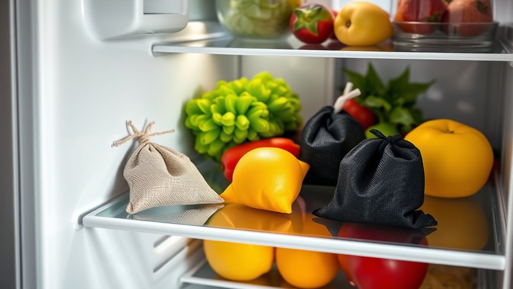 use natural odor absorbers