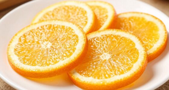 use pith free citrus slices