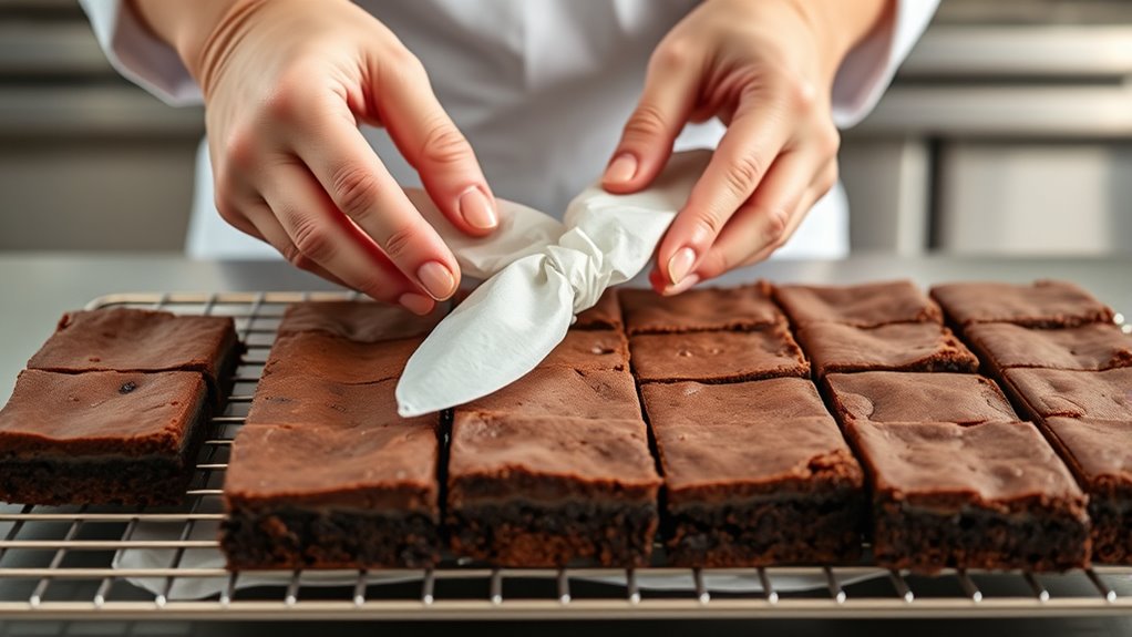 use sharp heated knife