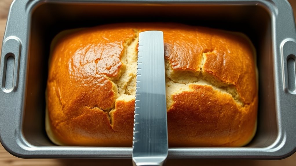 use sharp serrated knife