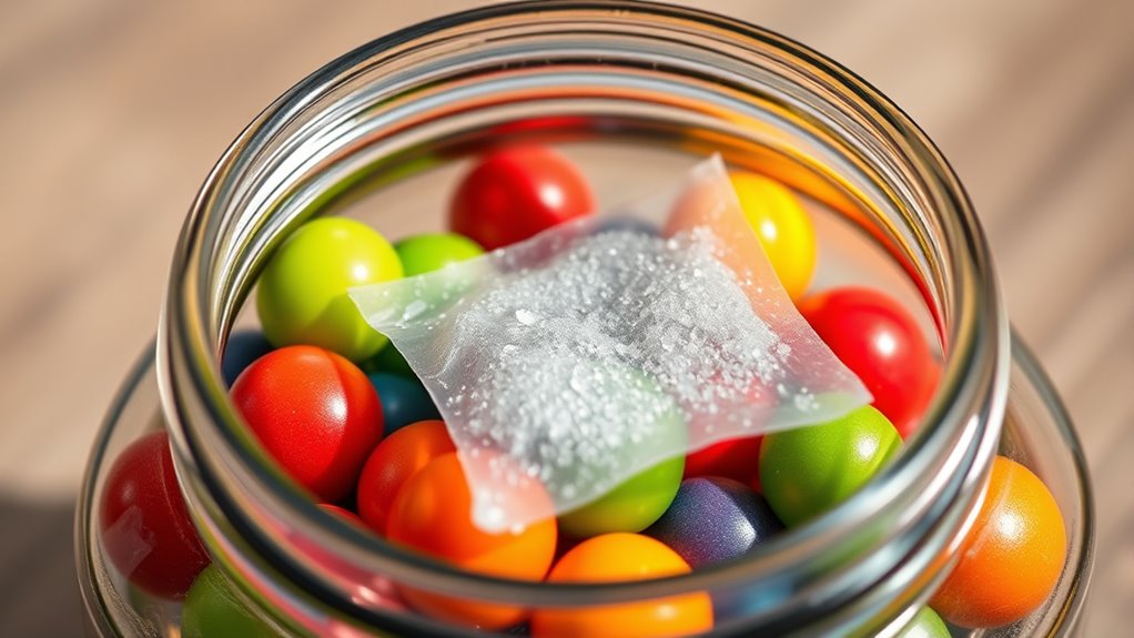 use silica gel packs