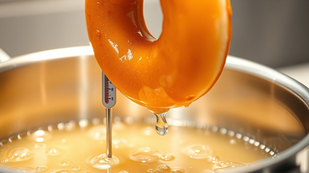 use thermometer for frying