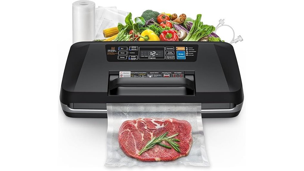vacuum sealer with cutter