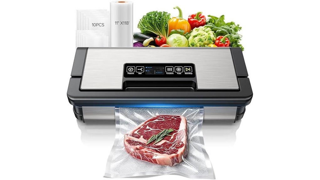vacuum sealer with touch