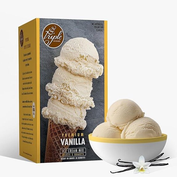 Triple Scoop Vanilla Ice Cream Mix (1 Pack)