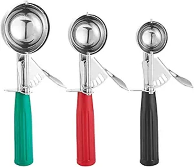 Cookie Scoop Set with Multiple Sizes