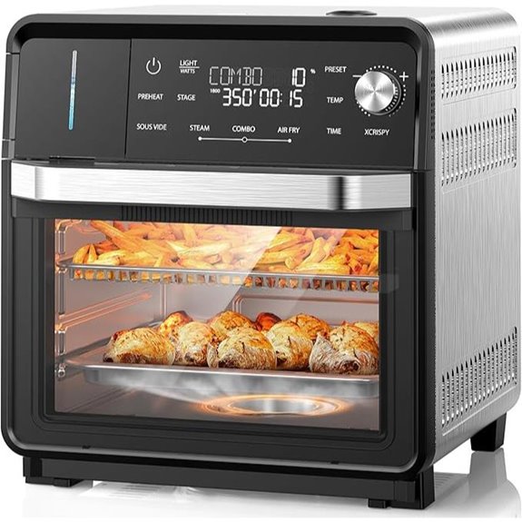 Nuwave Combi Steam Oven with Multi-Cooking Functions