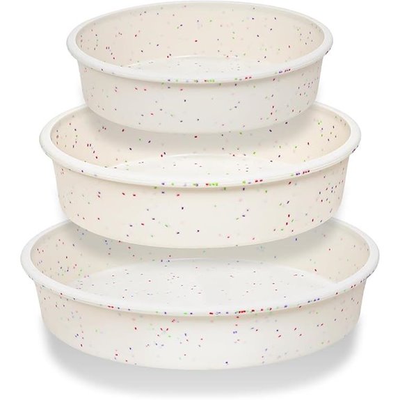 Vinino 3-Pack Round Cake Pans Set (6-10'')