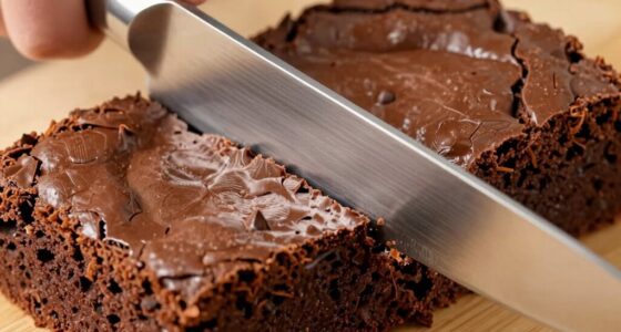 warm knife cuts best