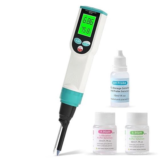 Food pH Meter with Waterproof Probe