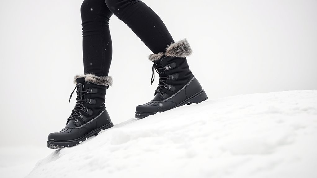 waterproof insulated slip resistant boots