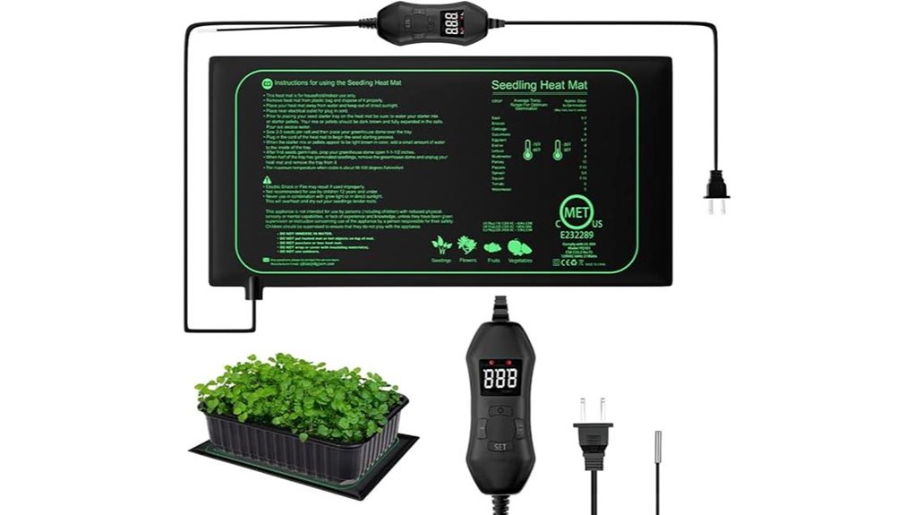 waterproof seedling heating mat