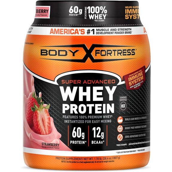 Body Fortress Whey Protein Powder with Vitamins