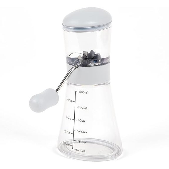 Prepworks by Progressive Nut Chopper with Non-Skid Base White