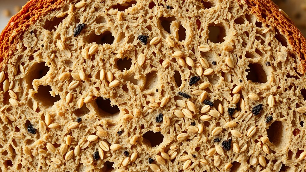 whole grain bread density