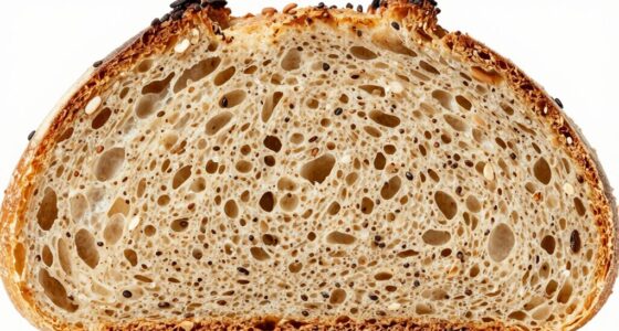 whole grain bread structure