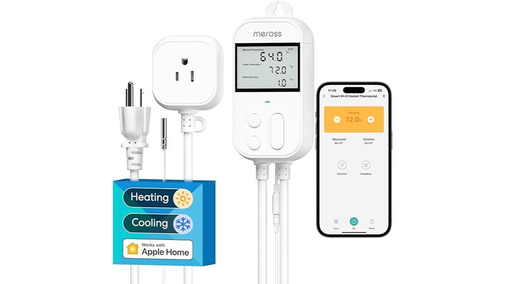 wi fi smart temperature outlet
