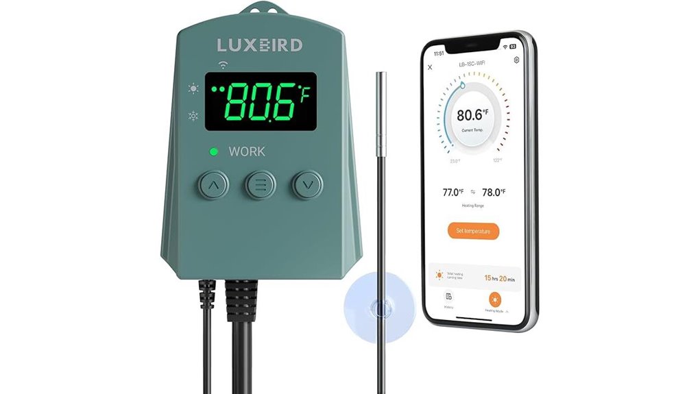 wifi controlled heating mat