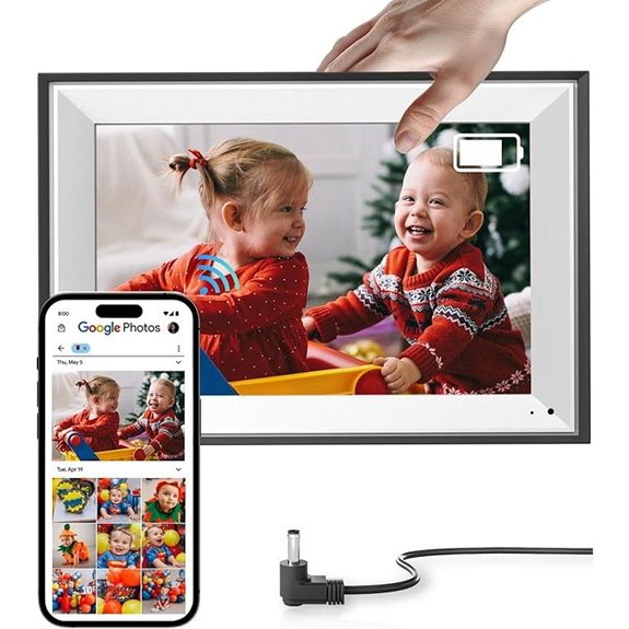 Cozyla 10.1 WiFi Digital Photo Frame with App
