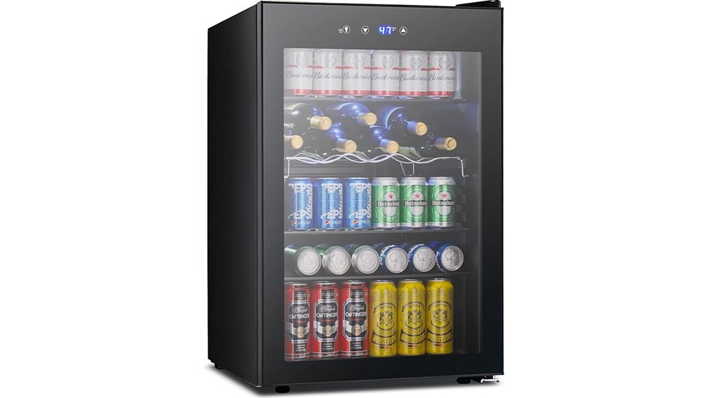 wine fridge with child lock