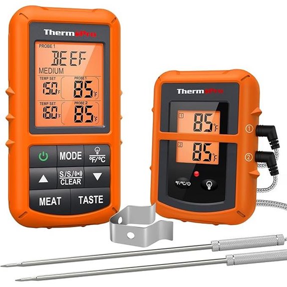 ThermoPro TP20 Wireless Meat Thermometer with Probes