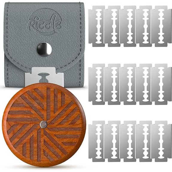 RICCLE UFO Wooden Dough Scoring Knife with Blades