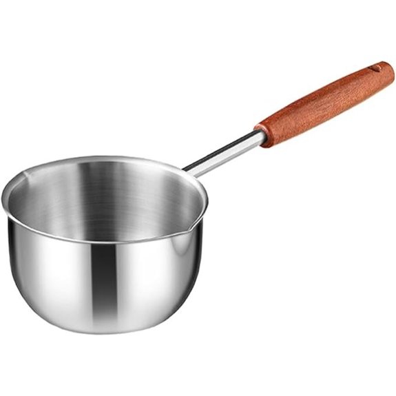 Chocolate Melting Pot with Wooden Handle