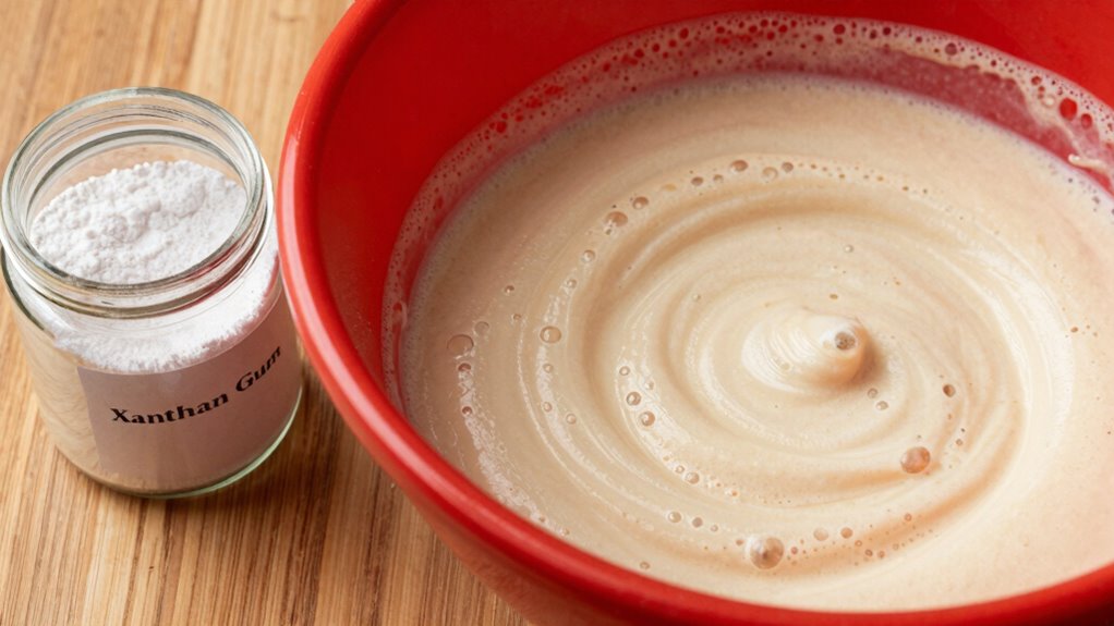 xanthan gum improves baked texture